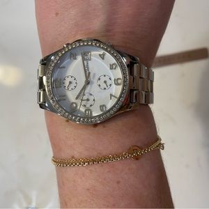 Marc Jacobs silver watch